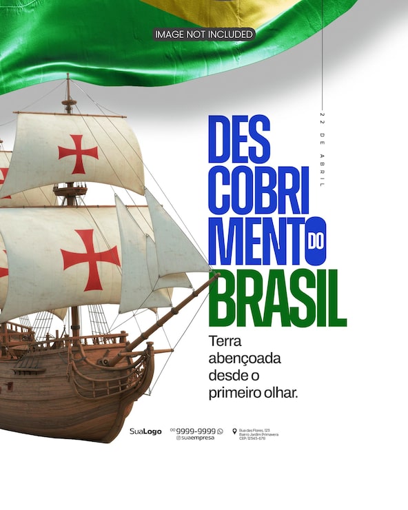 PSD mídia social descobrimento do brasil 22 de abril