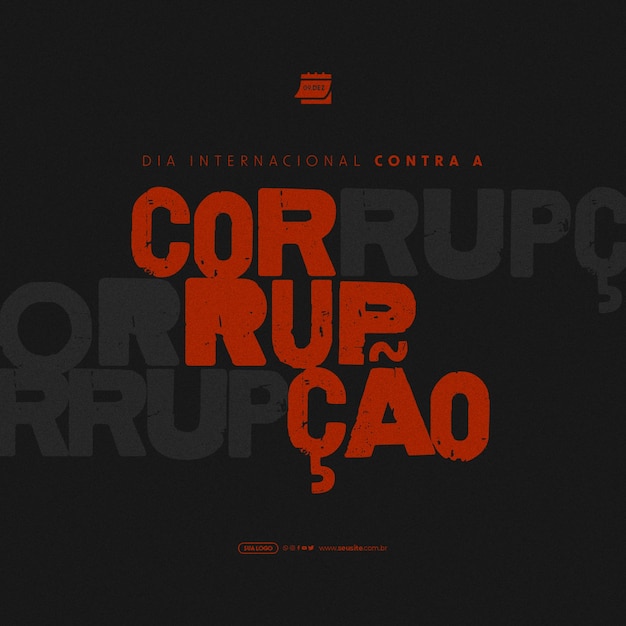 PSD mídia social para a data comemorativa