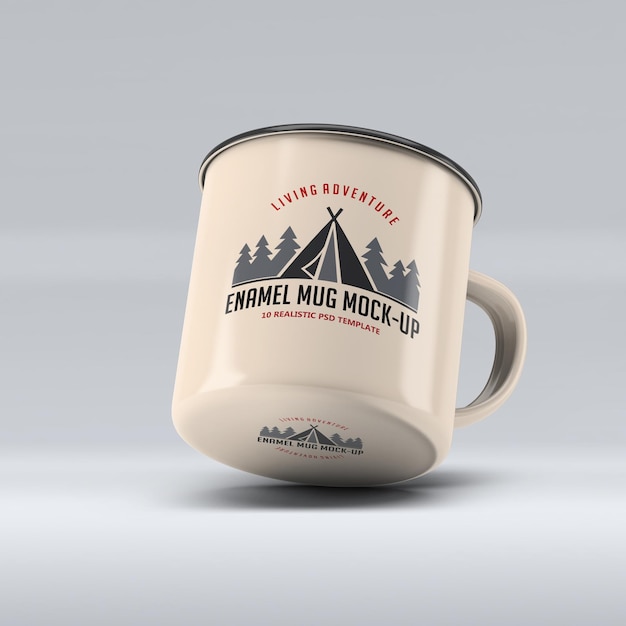 PSD mockup-becher