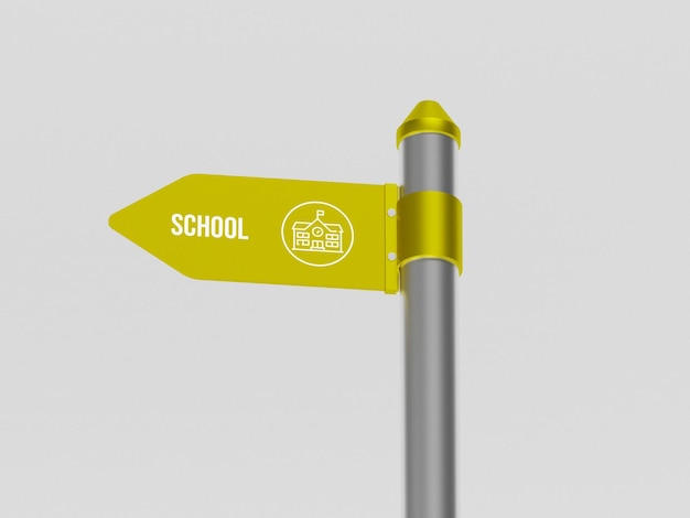 PSD mockup del supporto di direzione
