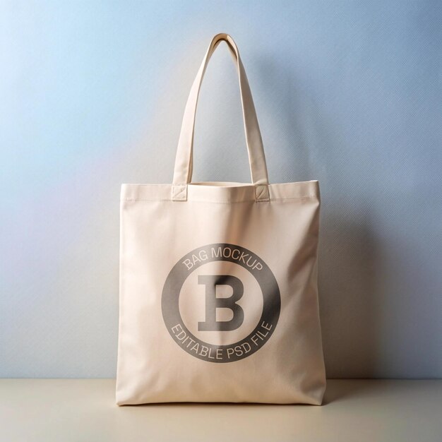 PSD mockup della borsa della spesa