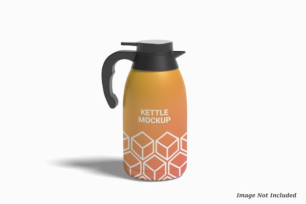 PSD mockup moderno di bollitore thermos