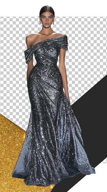 PSD modèle de robe png
