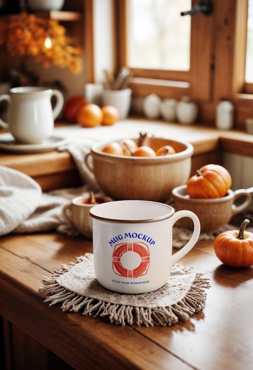 PSD modèle de tasse en métal
