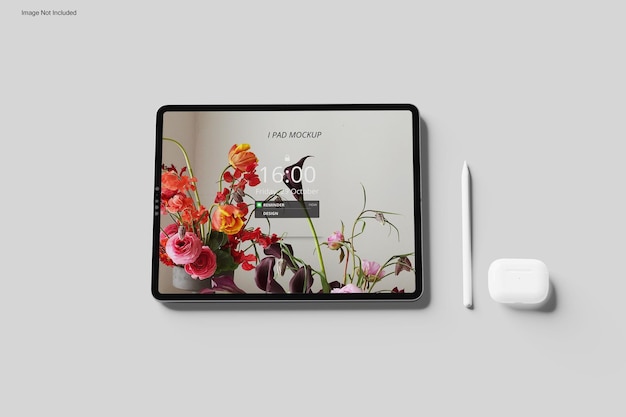 PSD modelo de pad e laptop