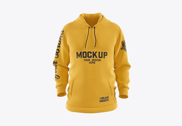 PSD modelo de sudadera con capucha