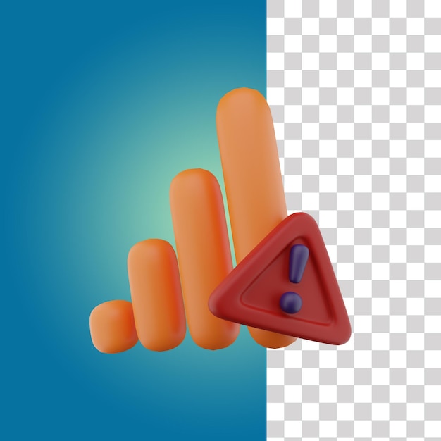 PSD nessuna icona di rete 3d