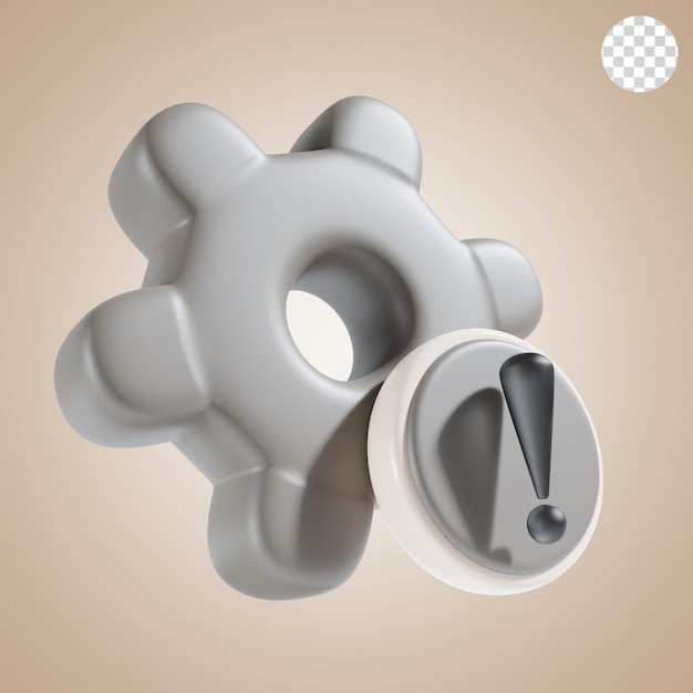 PSD no se puede configurar el icono 3d.