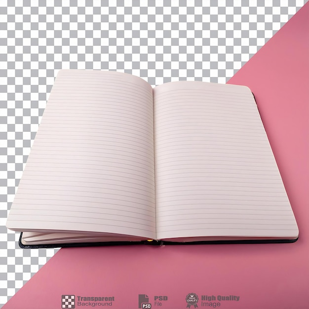PSD notebook isolato