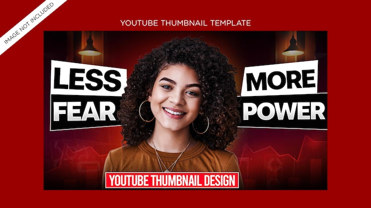 PSD nová moderní zářivá youtube náhled videa web banner prémiová psd šablona