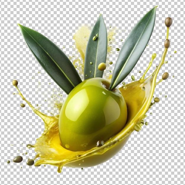 PSD olive con splash
