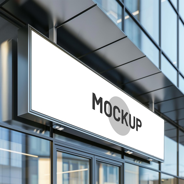 PSD un panneau pour une entreprise appelée scup est au-dessus d'une porte