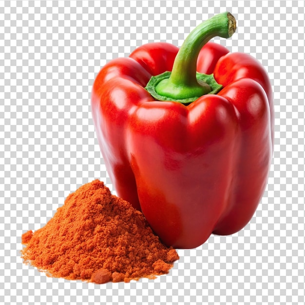 PSD paprika su sfondo trasparente