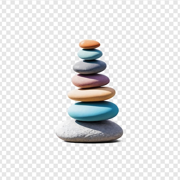 PSD las piedras apiladas equilibradas