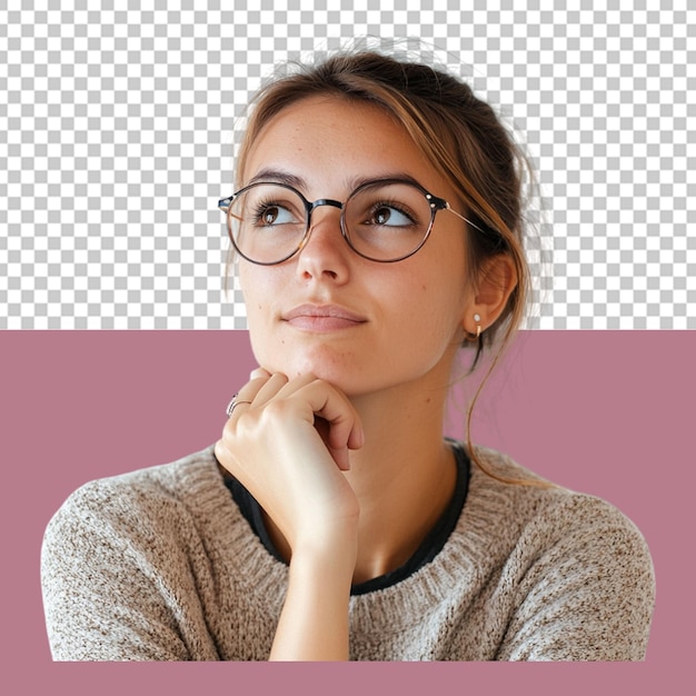 PSD piense en el png psd aislado
