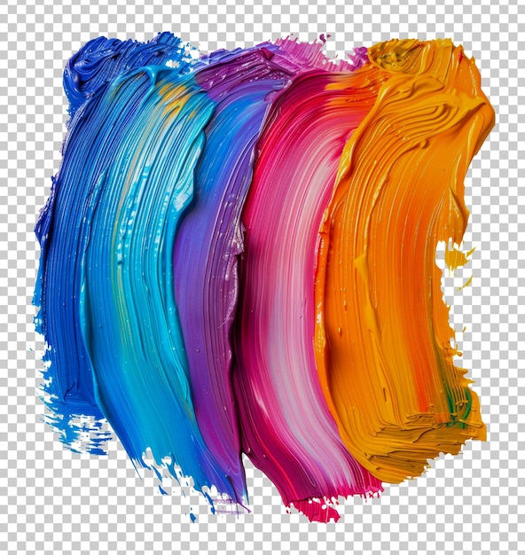 PSD pinturas multicolores