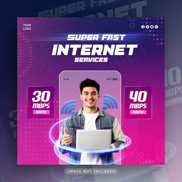PSD promoción de servicios de internet superrápidos