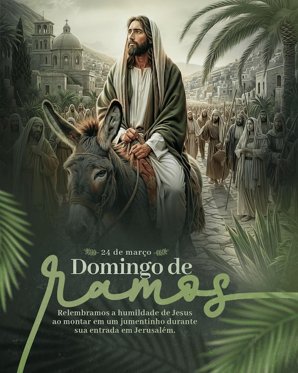 PSD pscoa crist v2 páscoa cristã domingo de ramos