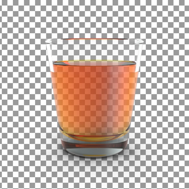 PSD psd 3d cocktail drinks top su sfondo isolato e trasparente