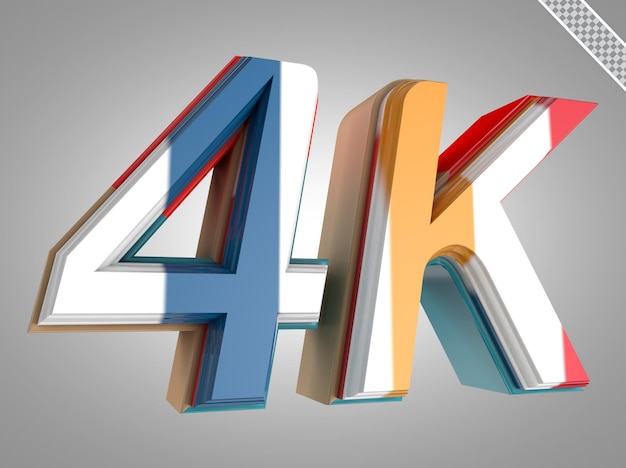 PSD psd 3d render 4k follower