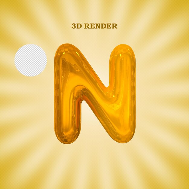 PSD psd 3d rendering gold
