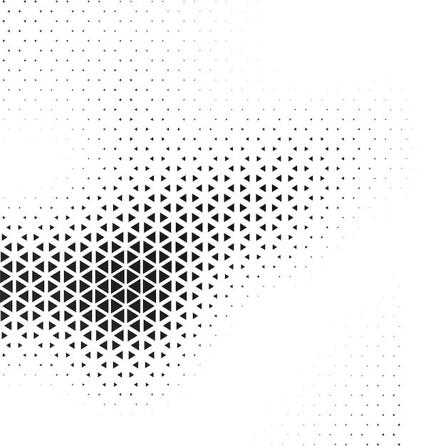 PSD psd para fondo abstracto de patrón de medios tonos triangular
