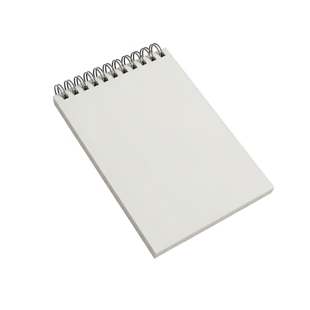 PSD quaderno a spirale bianco