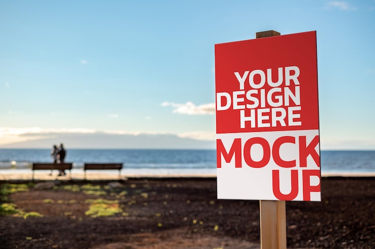 PSD rendering-design-rendering am meer