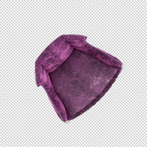 PSD rendering isolato sedia 3d