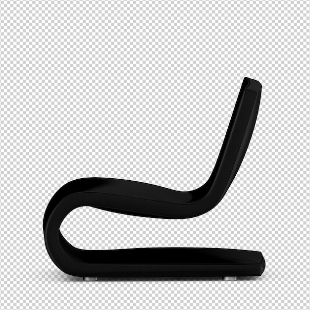 PSD rendering isolato sedia 3d