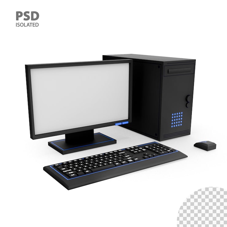 PSD rendu 3d low poly calculer résolution 4k