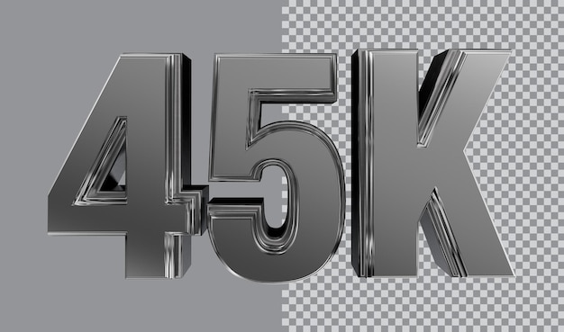 PSD representación de texto 3d