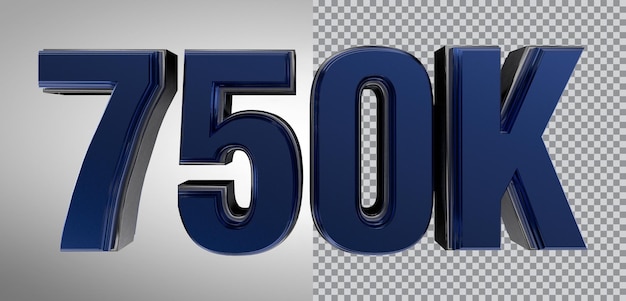 PSD representación de texto 3d