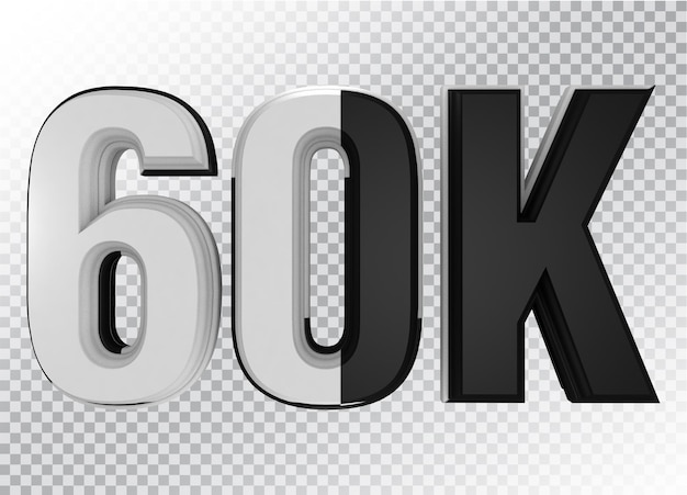 PSD representación de texto 3d