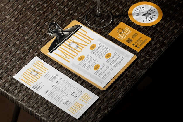 PSD restaurant-branding-mockup