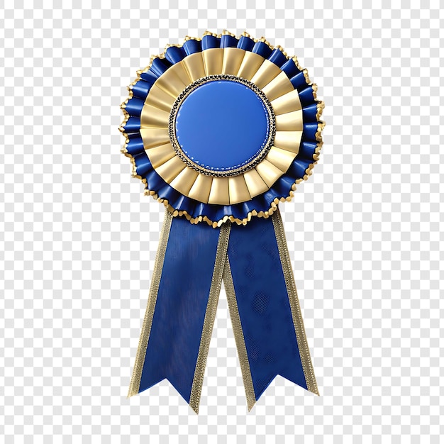 PSD le ruban bleu et doré du prix