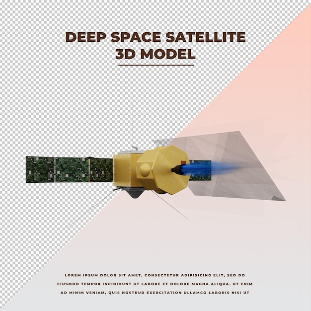 PSD satélite del espacio profundo