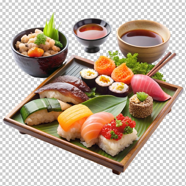 PSD sepiring sushi jepang