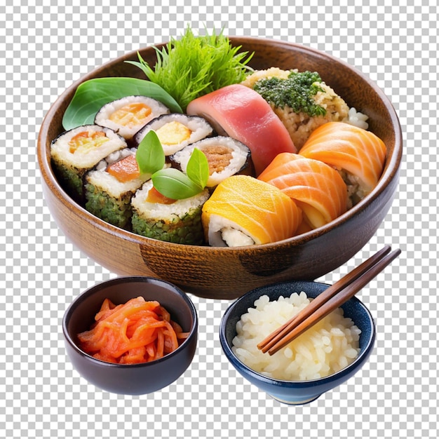 PSD sepiring sushi jepang