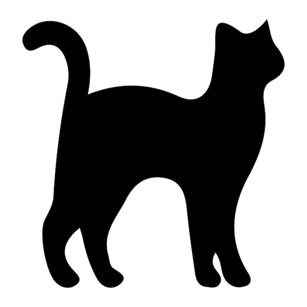 PSD silhouette di gatto