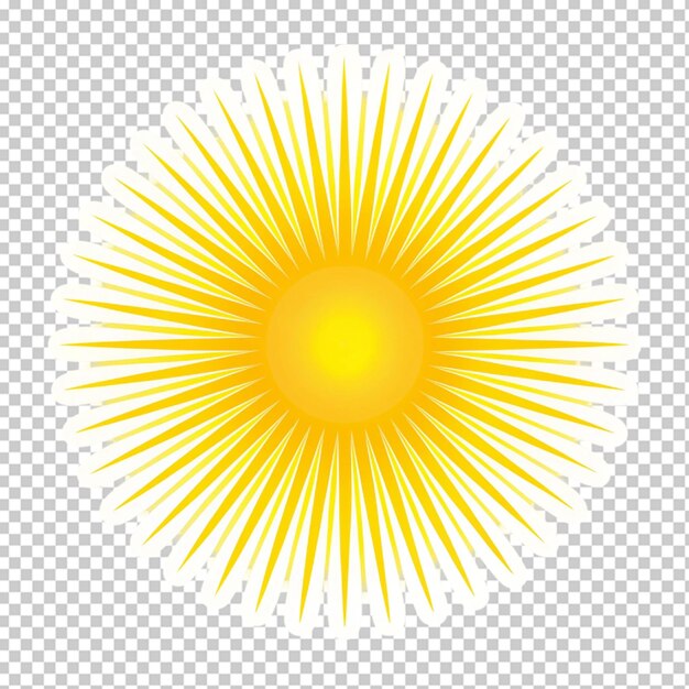 PSD sol, ícone