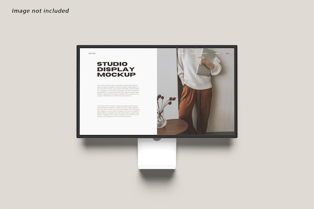 PSD studio-bildschirmmodell