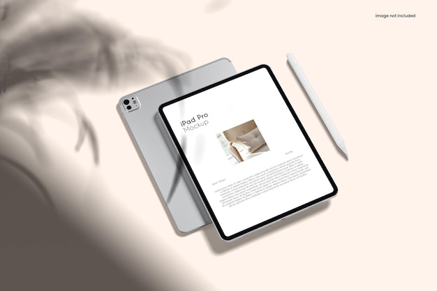 PSD tablet pro mockup