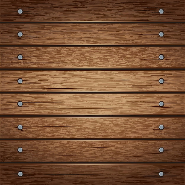 PSD tablones rústicos de madera con textura de clavos