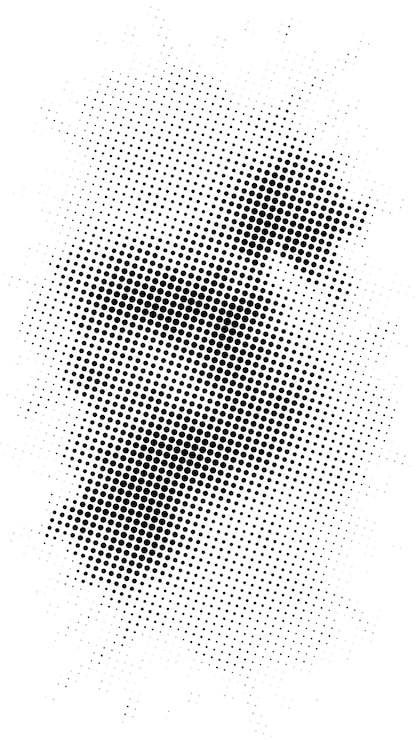 PSD textura abstracta de degradado con puntos de semitono