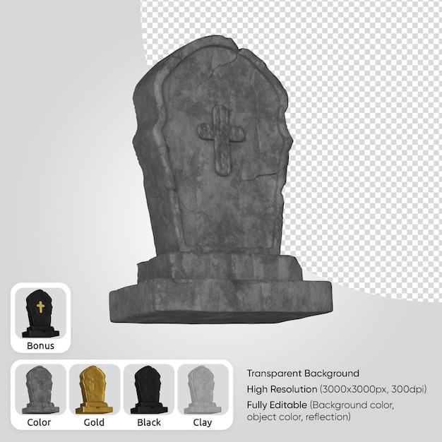 PSD tombe 3d