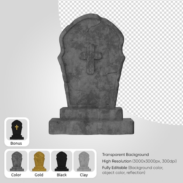 PSD tombe 3d