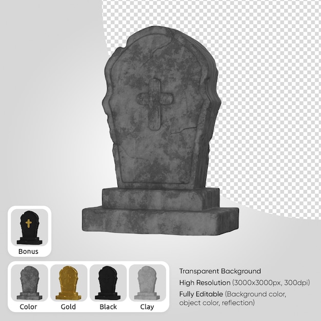 PSD tombe 3d