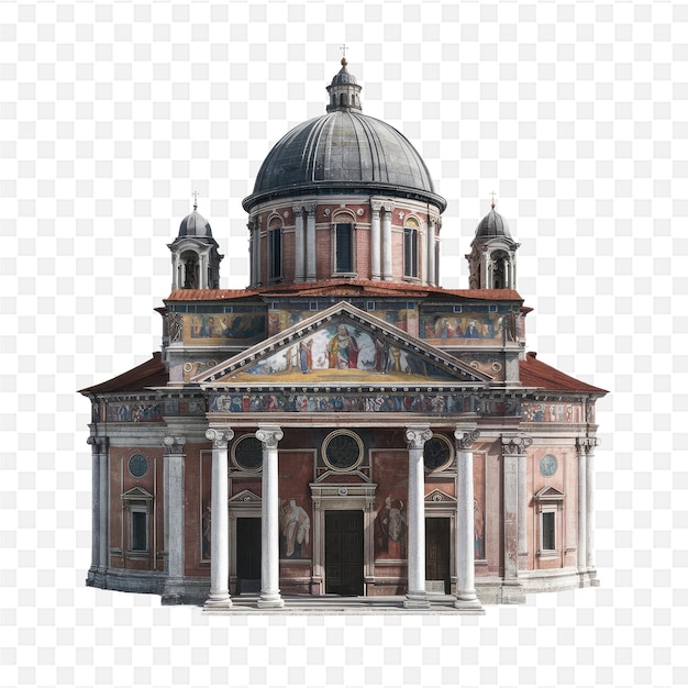 PSD um edifício com uma cúpula e uma cúpola sobre ele