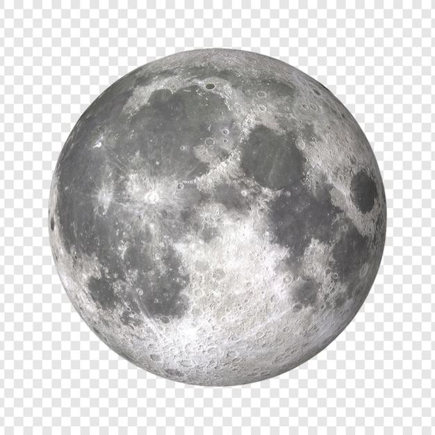 PSD vista da lua